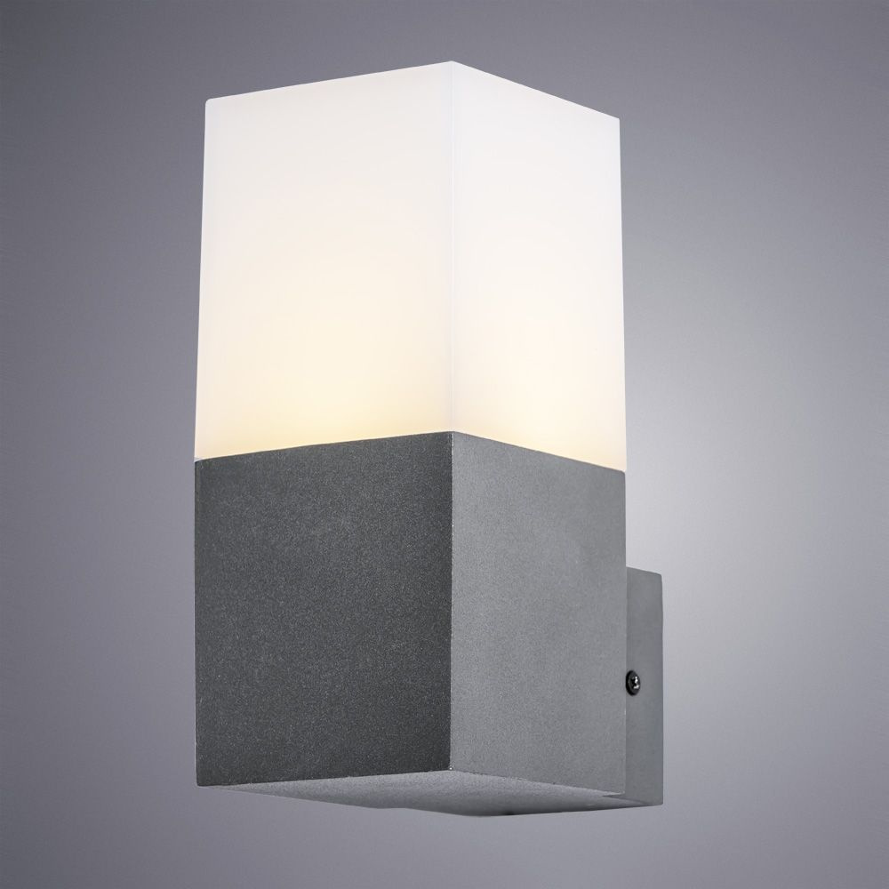 Уличный настенный светильник Arte Lamp A8372AL-1GY, цвет серый - фото 3