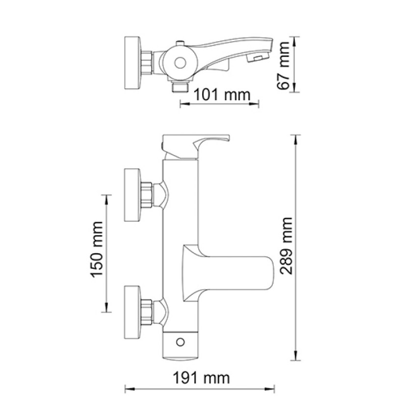 фото Смеситель wasserkraft для ванны berkel 4801