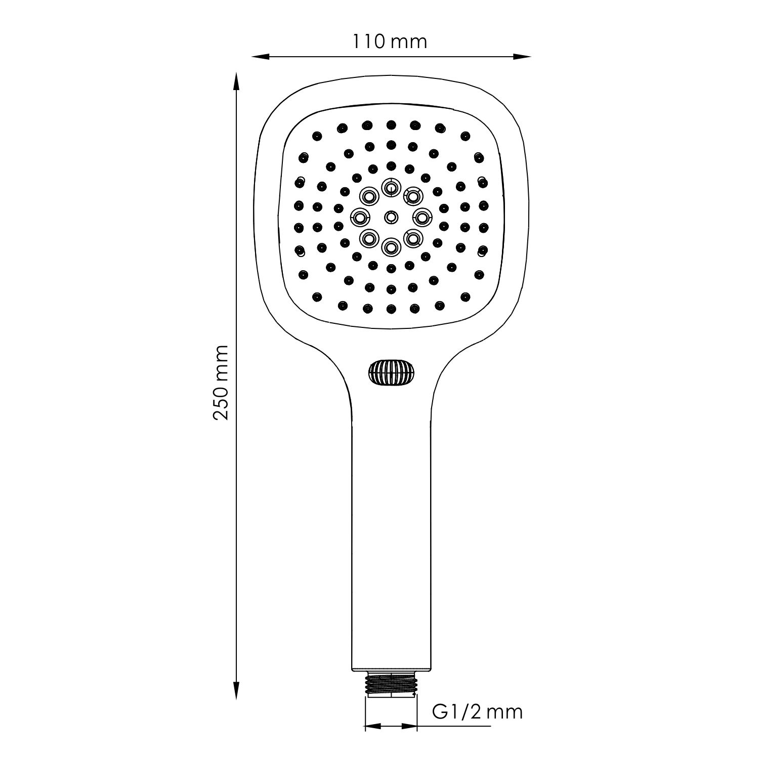 Лейка 3-функциональная Wasserkraft серебряный 11х5,5х25 см Вид№2