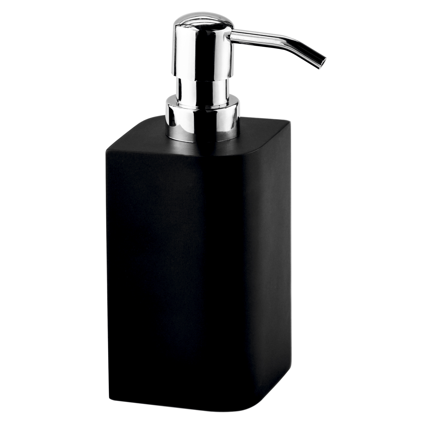 Дозатор для жидкого мыла Wasserkraft черный, цвет чёрный - фото 1