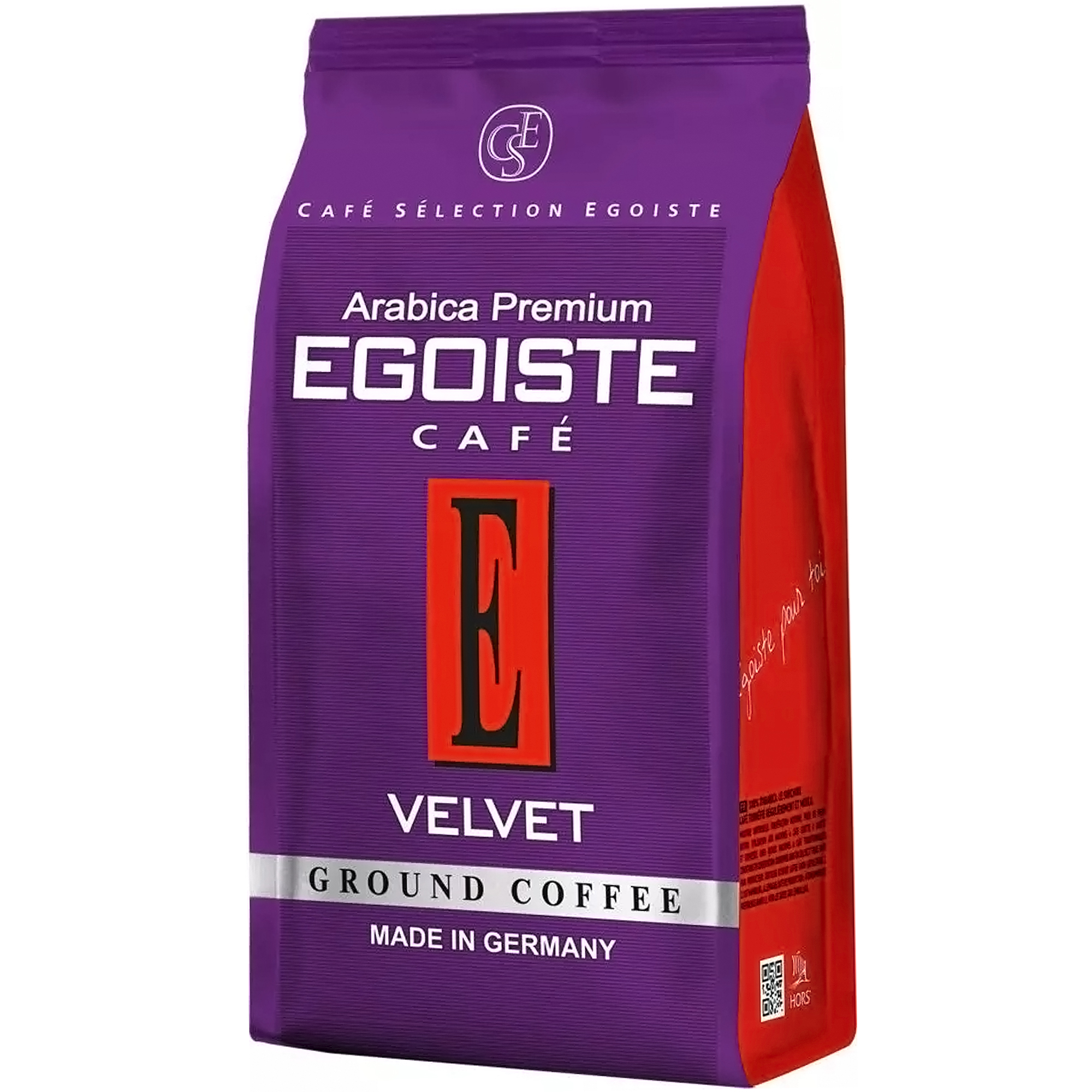 Кофе молотый Egoiste Velvet, 200 г кофе молотый egoiste velvet 200 г ground pack