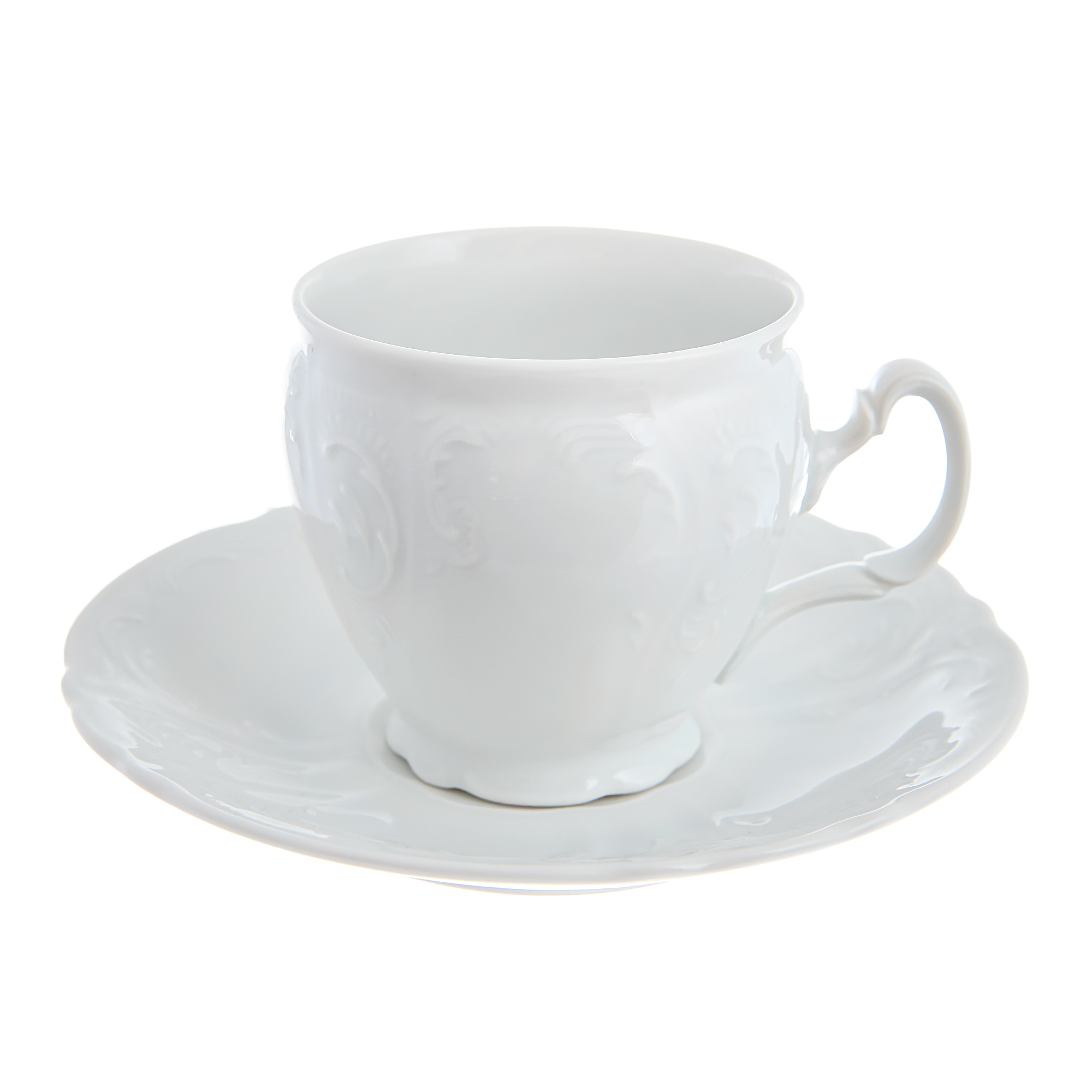 Чашка с блюдцем 16 см недекорированная Bernadotte чашка с блюдцем 18 см bernadotte декор гуси