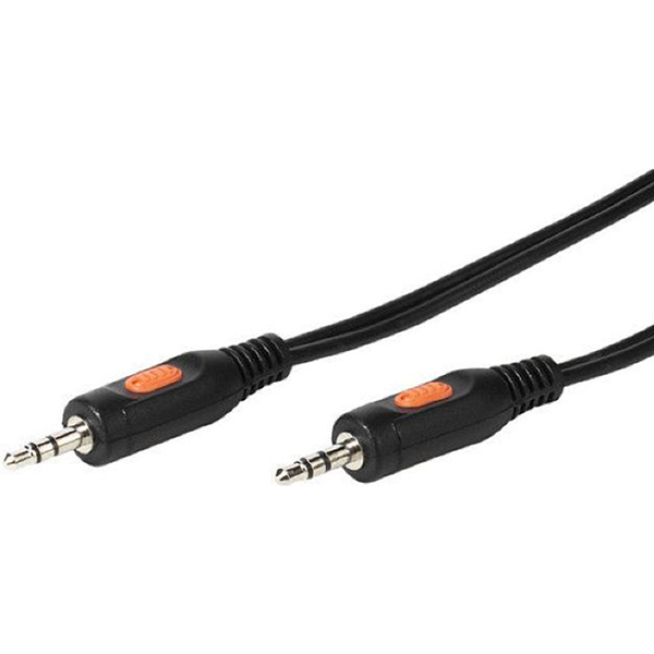 Кабель Vivanco 46045 (3.5mm Jack plug - 3.5mm Jack plug) 2,5 м кабель аудио видео 3 5 jack plug 3 5 jack plug gal 2093 1 5 м