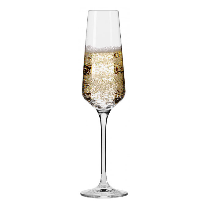 Набор фужеров Krosno Авангард для шампанского 0,18 л, цвет прозрачный - фото 2