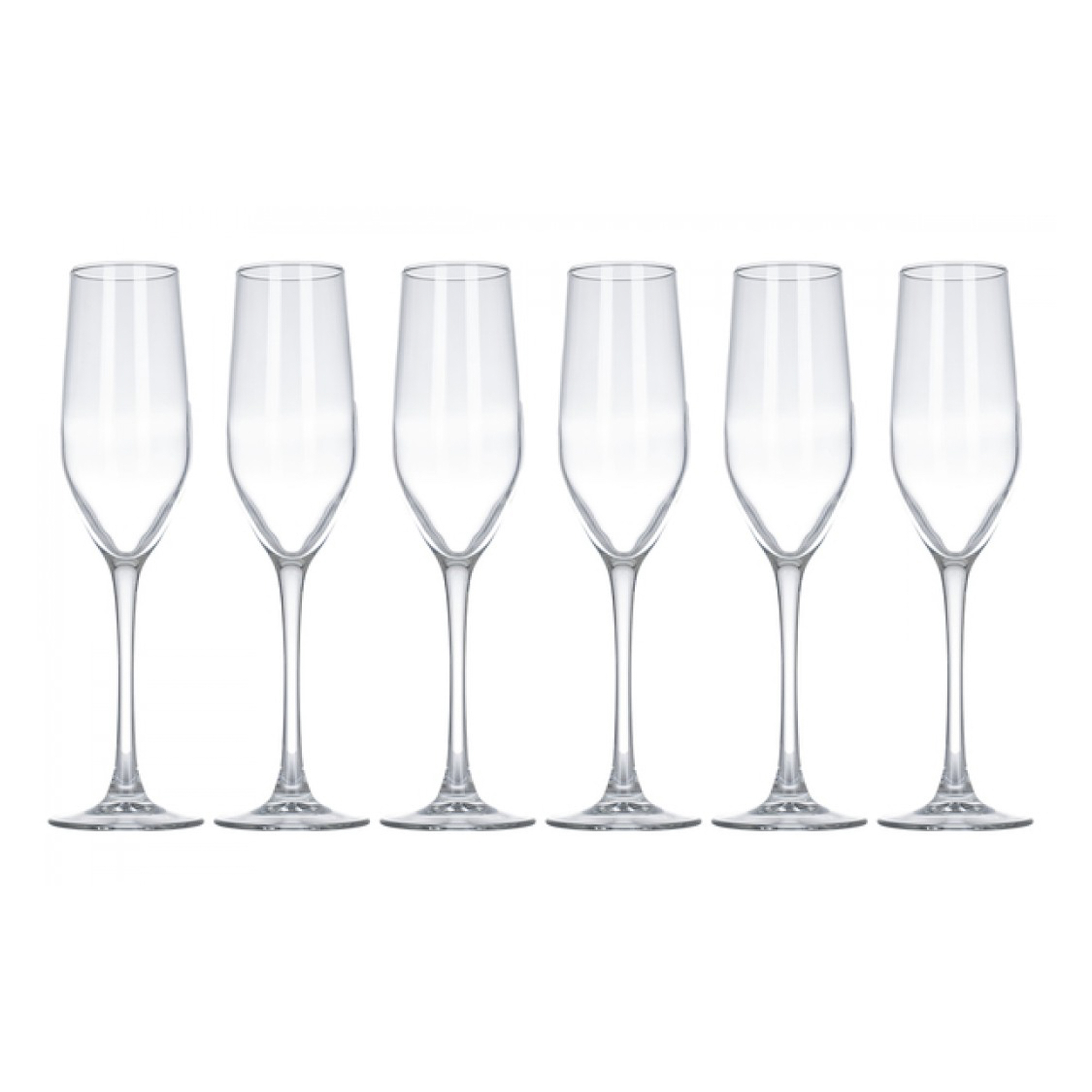 набор бокалов для шампанского luminarc домино Набор бокалов для шампанского Luminarc селест 160мл 6шт