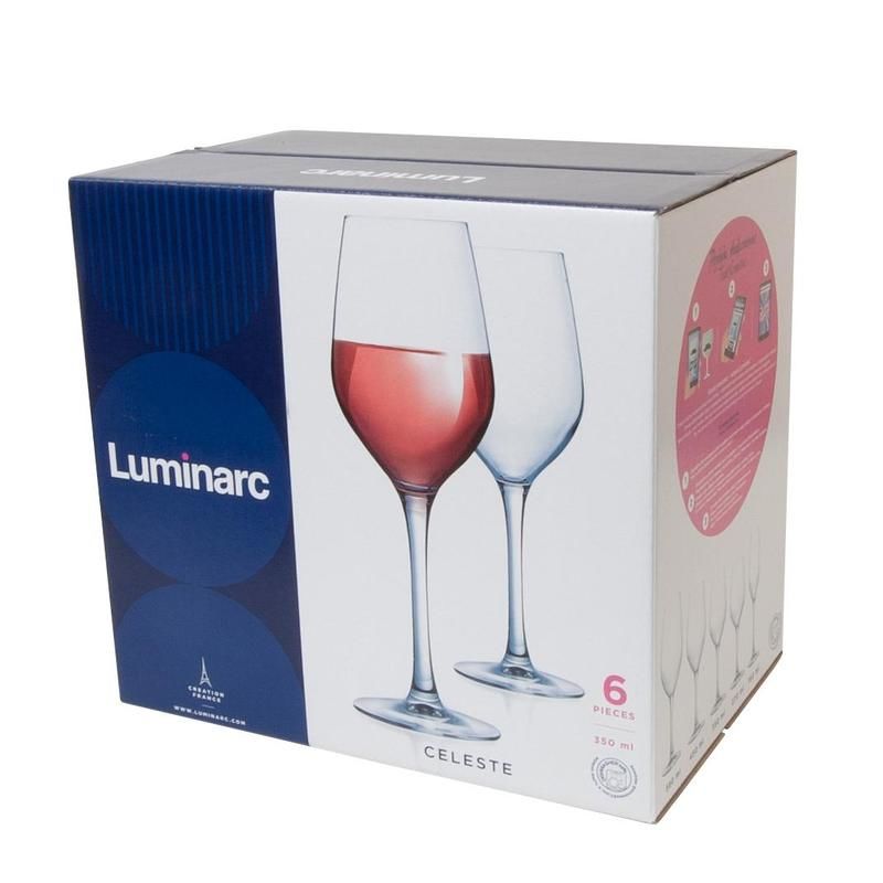 Набор бокалов для вина Luminarc селест 350мл 6шт - фото 2
