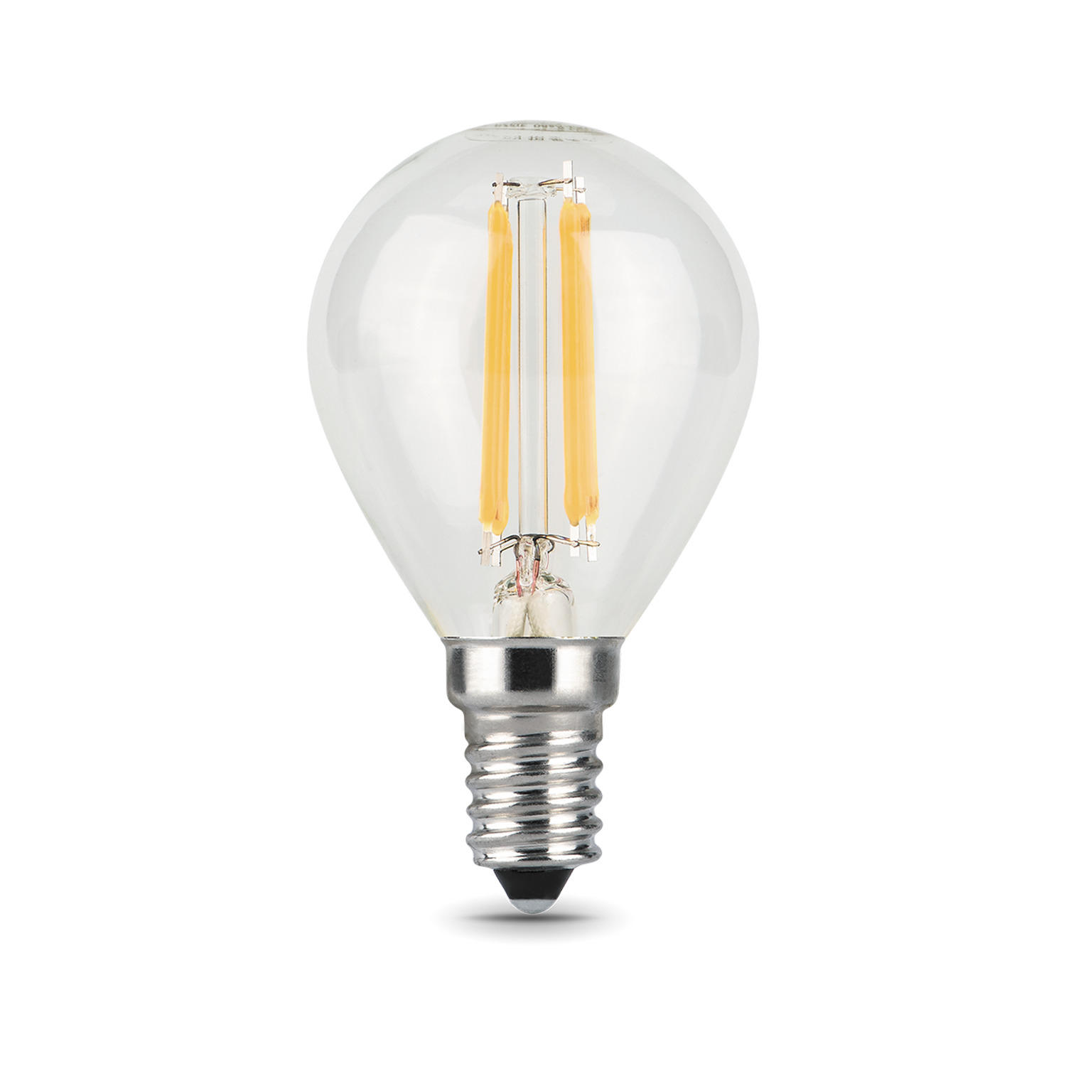 Лампа Gauss LED Filament Шар E14 11W 720lm 2700K 1/10/50 Вид№2