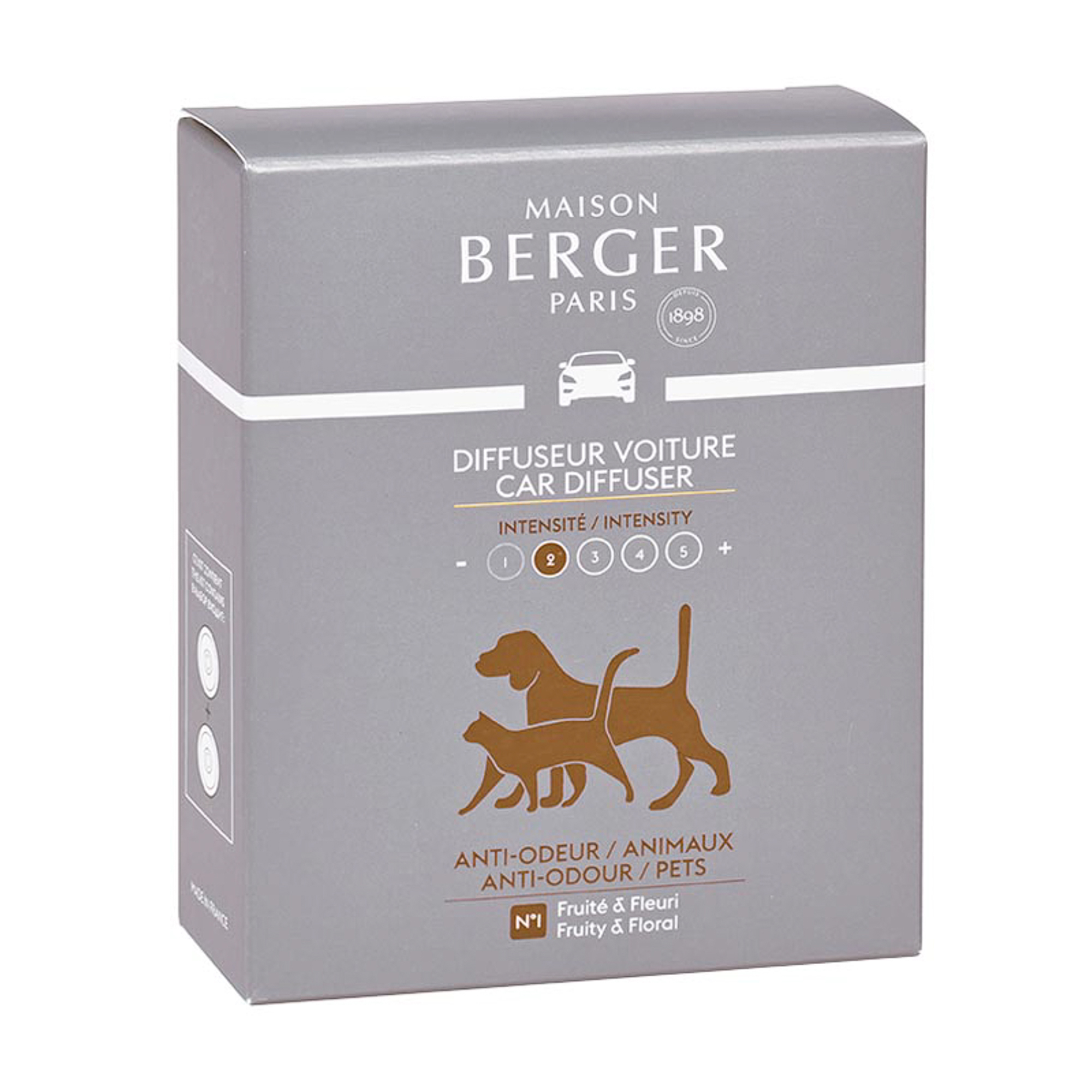 цена Блок сменный Maison berger Против запаха животных 2 шт