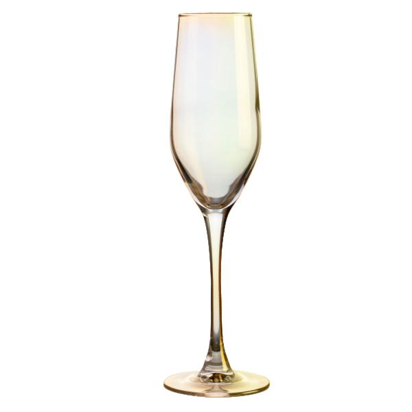 Набор бокалов для шампанского Luminarc золотой хамелеон 6х160мл - фото 2