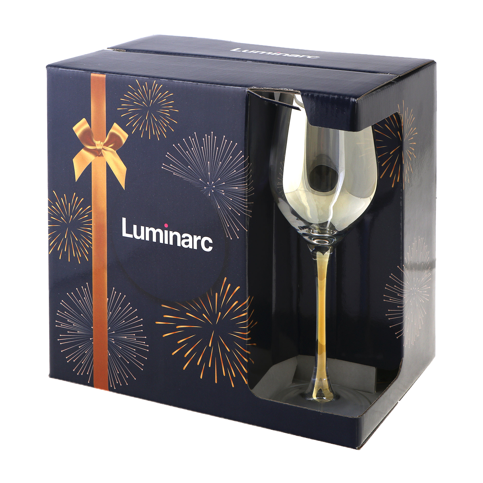 фото Набор бокалов для вина luminarc золотой хамелеон 6х350 мл
