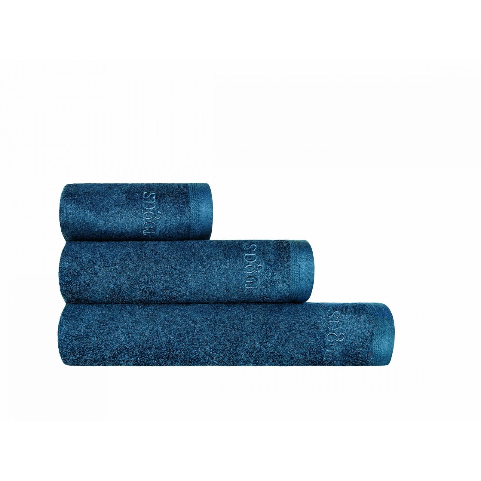 Полотенце Togas Пуатье темно-синее 70х140 полотенце togas шантильи экру мятный 70х140
