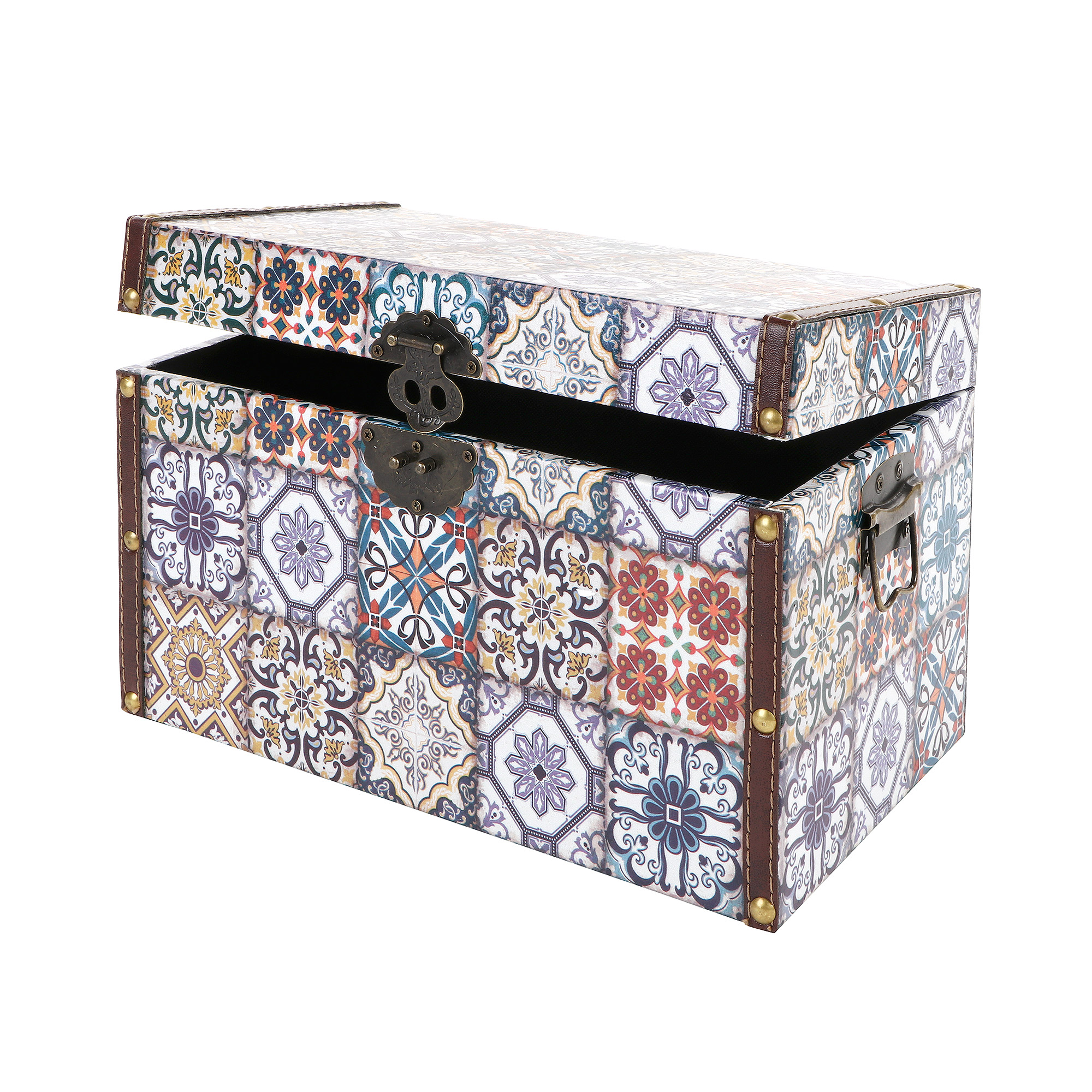 Сундук декор Grand forest пэчворк 33x19x20