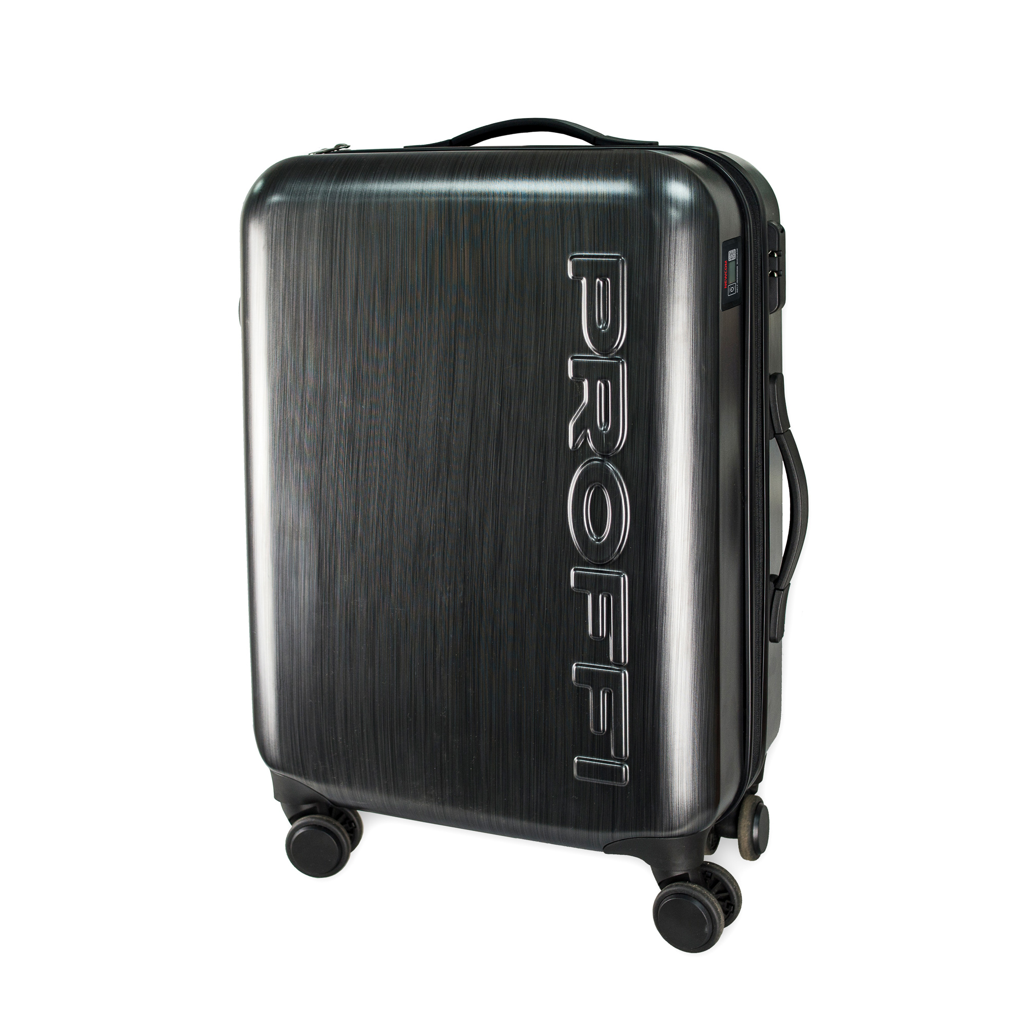 Чемодан proffi пластиковый со встроенными весами newton 46х25х66 чемодан с инструментами