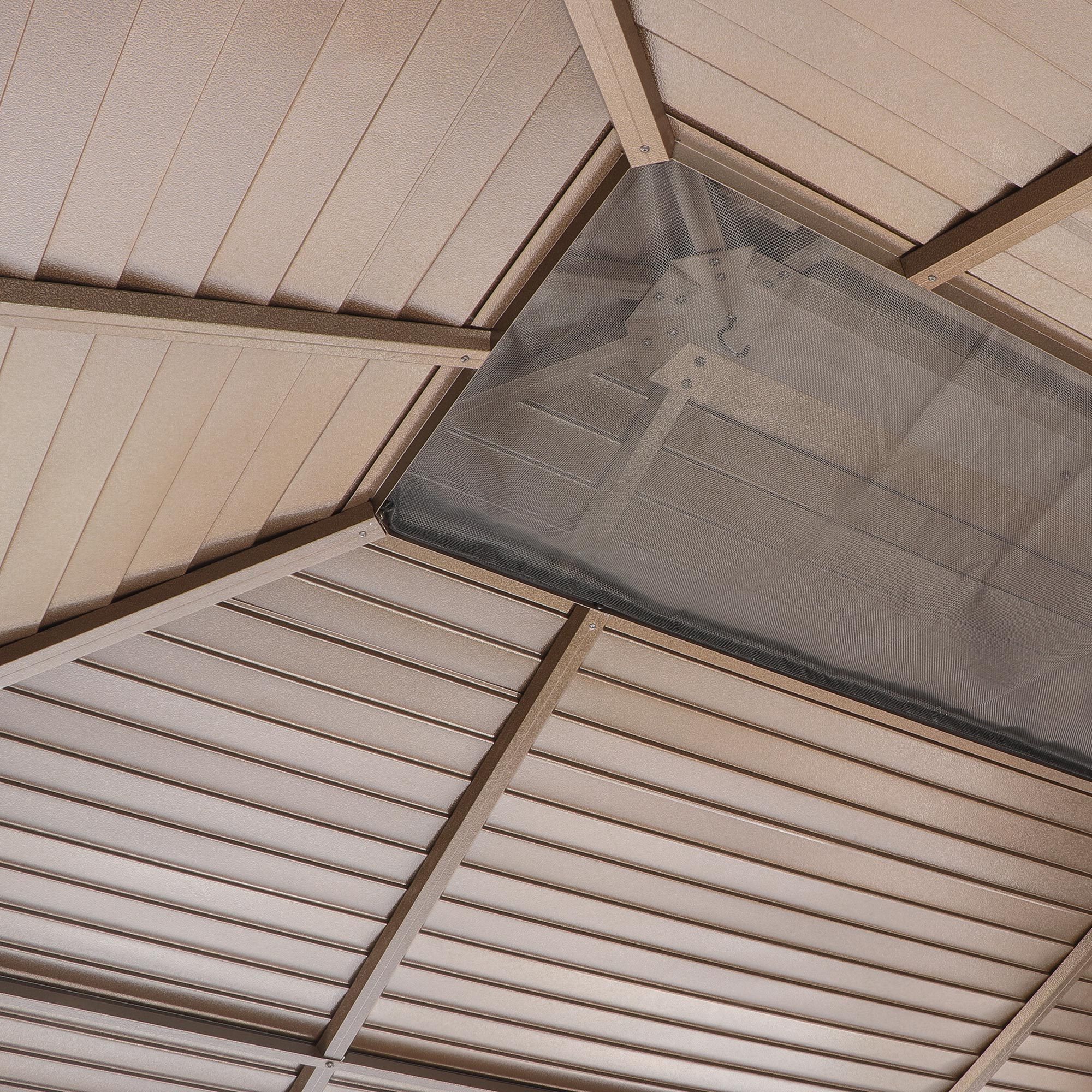 фото Шатер insense 3х4м с оцинкованной металлической крышей