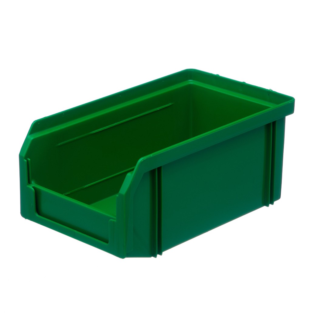 фото Пластиковый ящик стелла v-1 (1 литр), зеленый