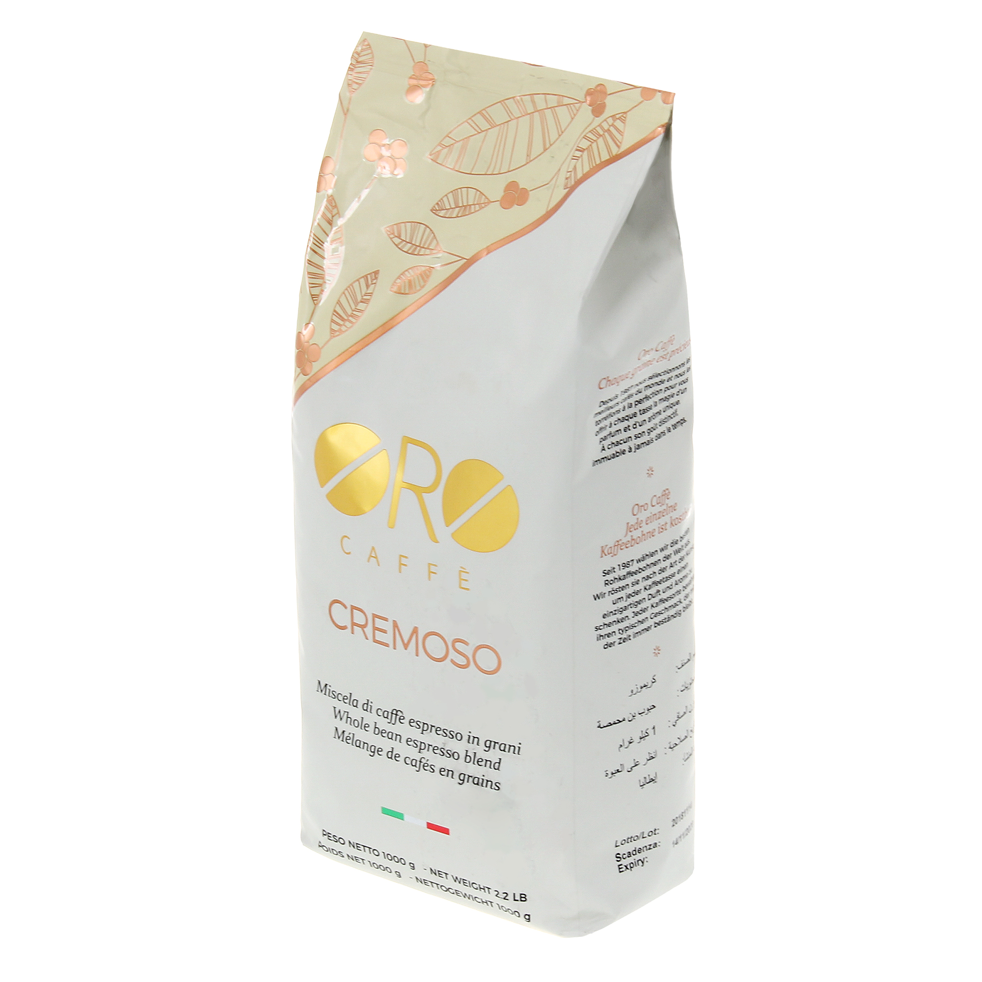Кофе в зернах Oro Caffe Cremoso 1 кг