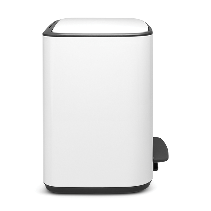 Бак мусорный с педалью Brabantia Bo Pedal Bin 36 л, белый Вид№4