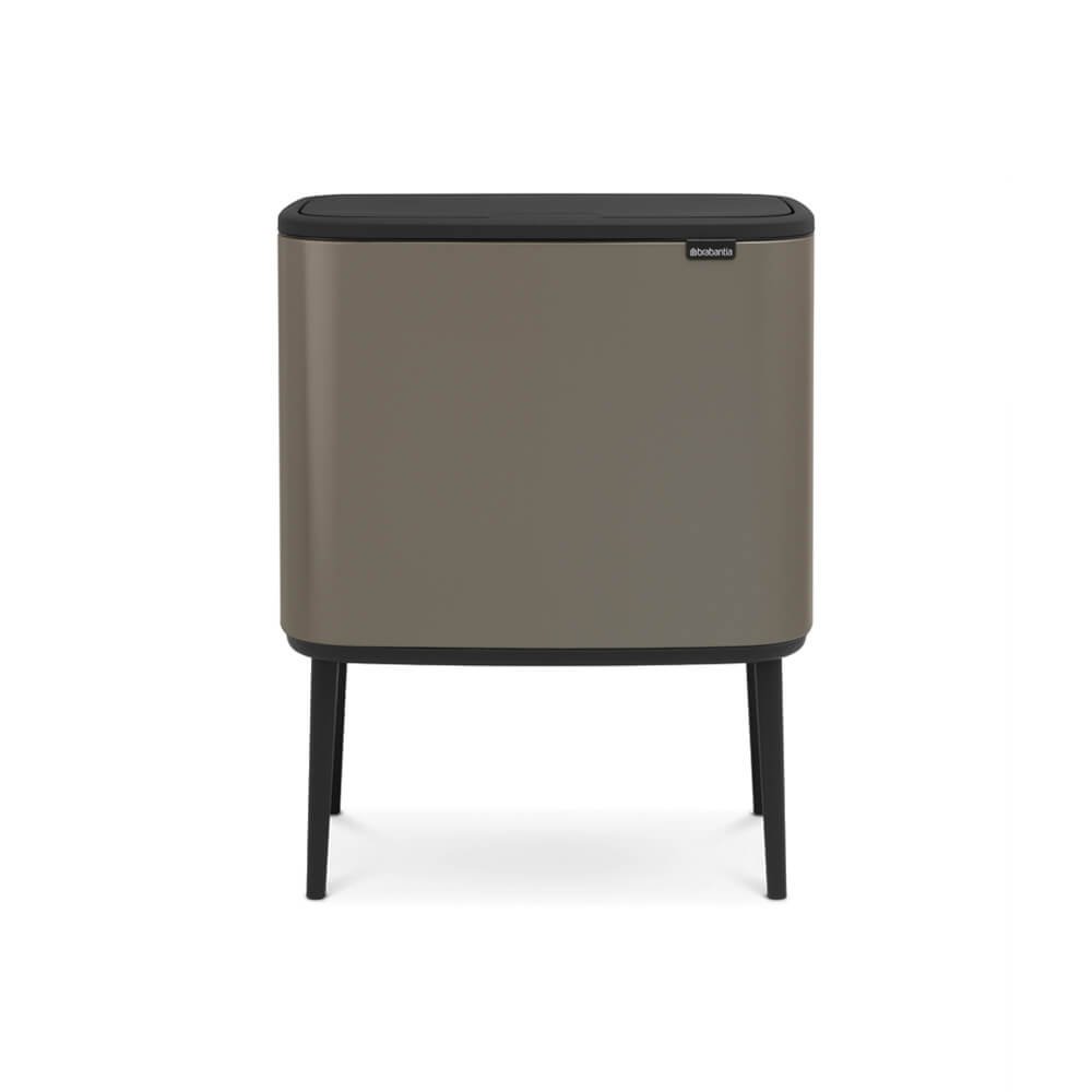 Бак мусорный Brabantia Bo Touch Bin 36 л, коричневый Вид№2