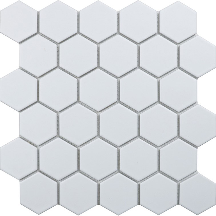 Мозаика Starmosaic Homework Hexagon small White Matt 27,2x28,2 см IDL1005
