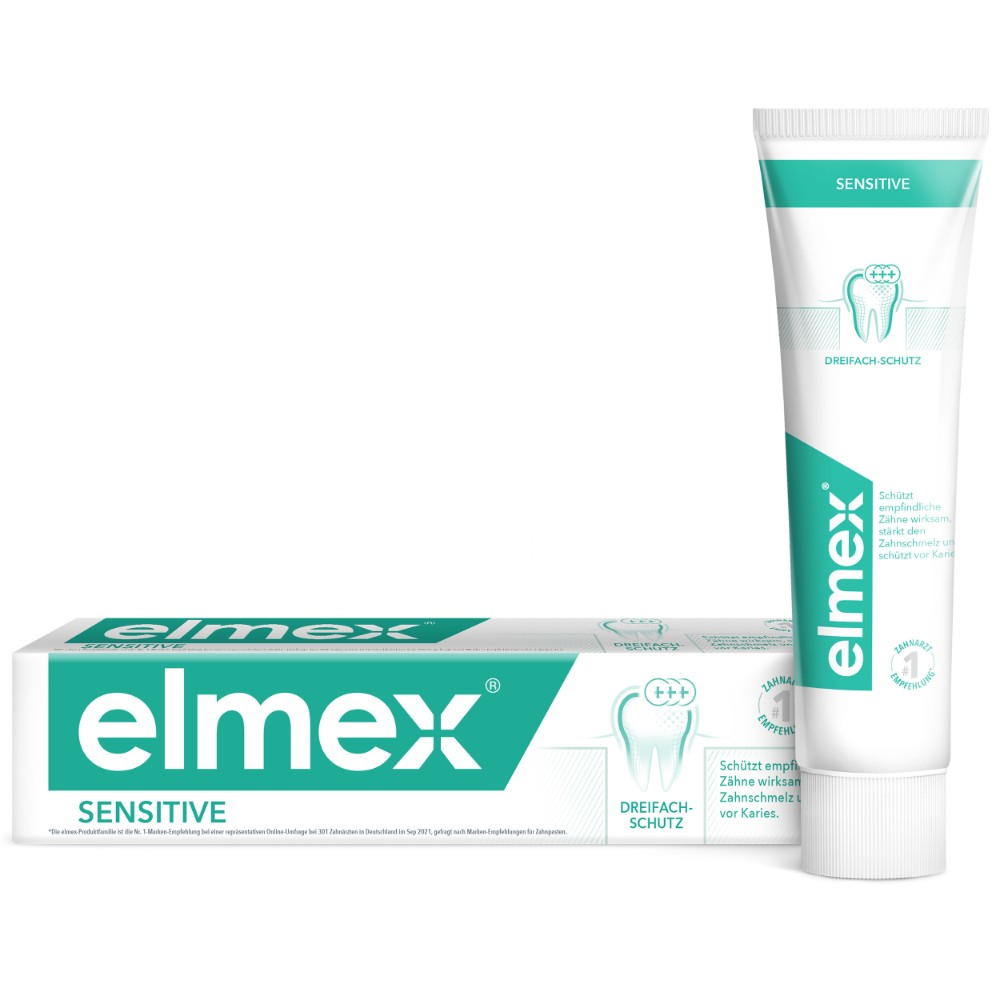 уход за полостью рта colgate зубная паста elmex сенситив плюс Зубная паста Elmex Sensitive для чувствительных зубов, 75 мл