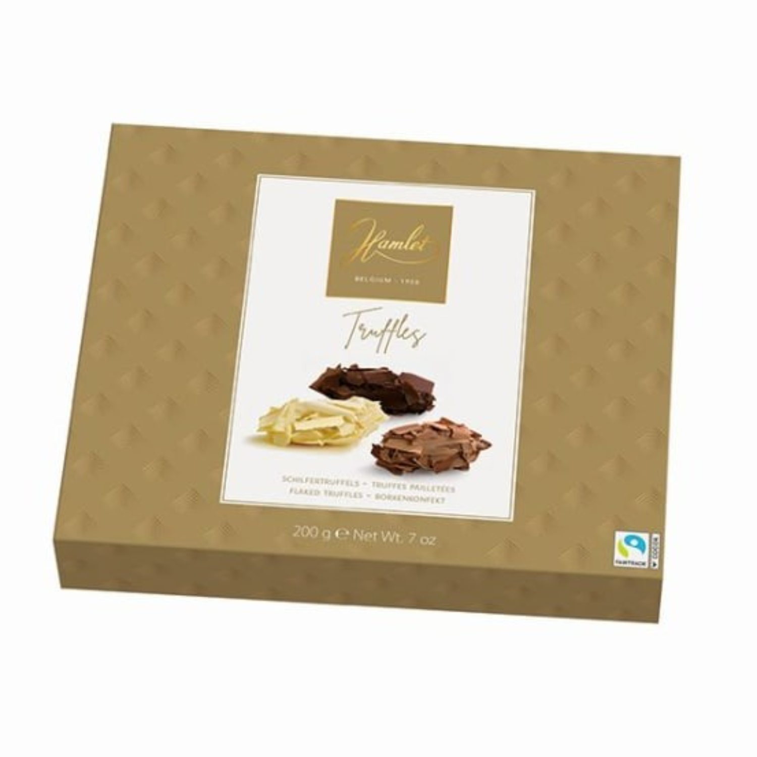 Конфеты шоколадные Hamlet Truffles Milk White/Dark 200 г