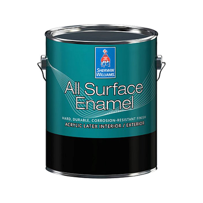 Эмаль Sherwin-Williams All Surface Enamel Latex High Satin Ultra 3,8 л краска sherwin williams duration exterior flat ultra deep д 3 8 л