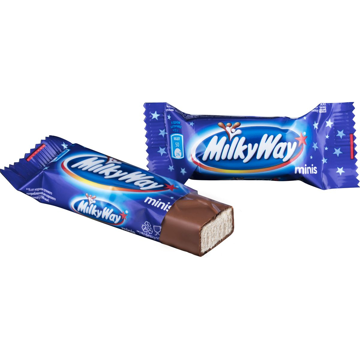 Milky way.шоколадные батончики Minis