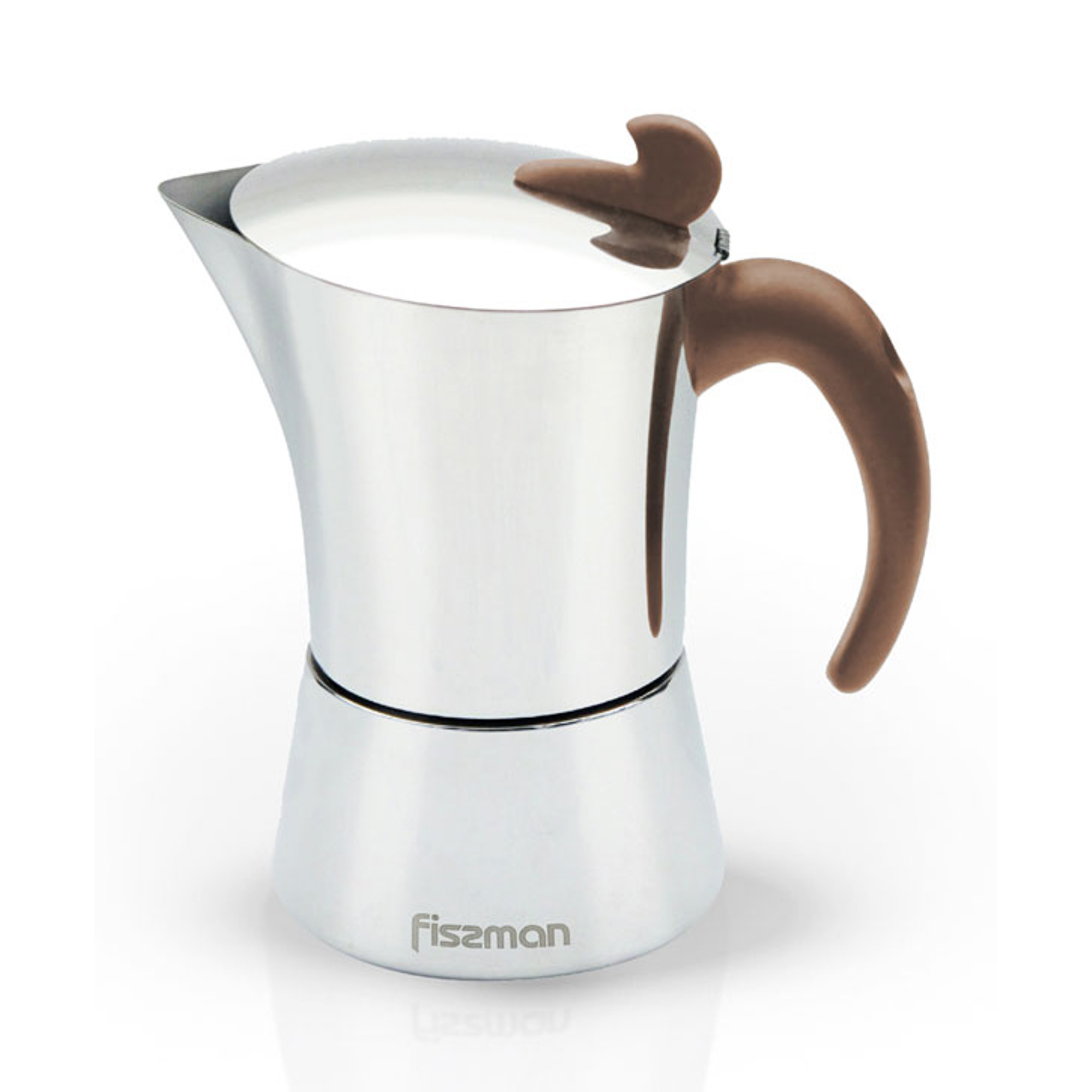 Кофеварка гейзерная Fissman 0,2 л гейзерная кофеварка werner estro молочно бежевая 300 мл