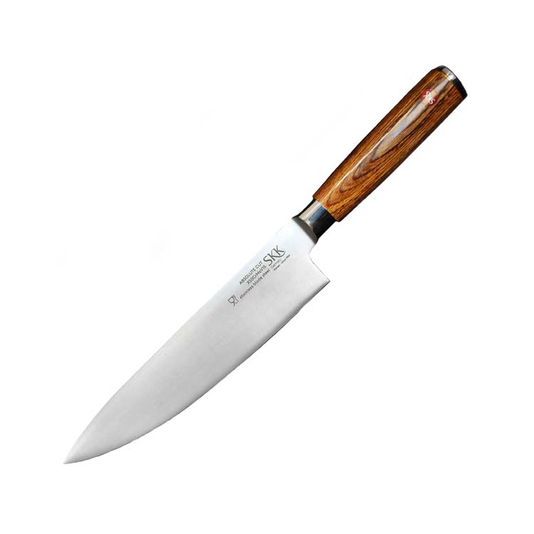 Нож поварской Skk Absolute 20 см блистер нож обвалочный skk absolute 15 см блистер