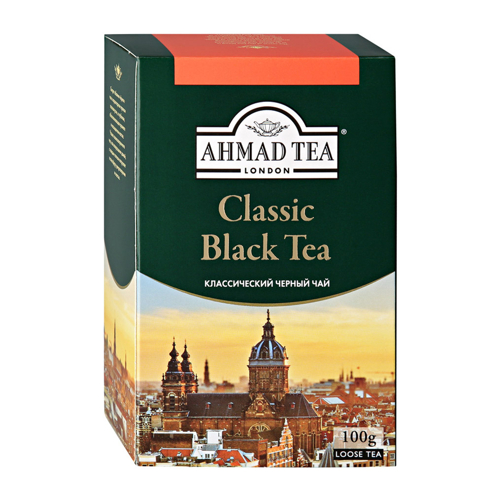 Чай Ahmad Tea Classic Black Tea черный 100 г ahmad ахмад английский завтрак листовой 200гр