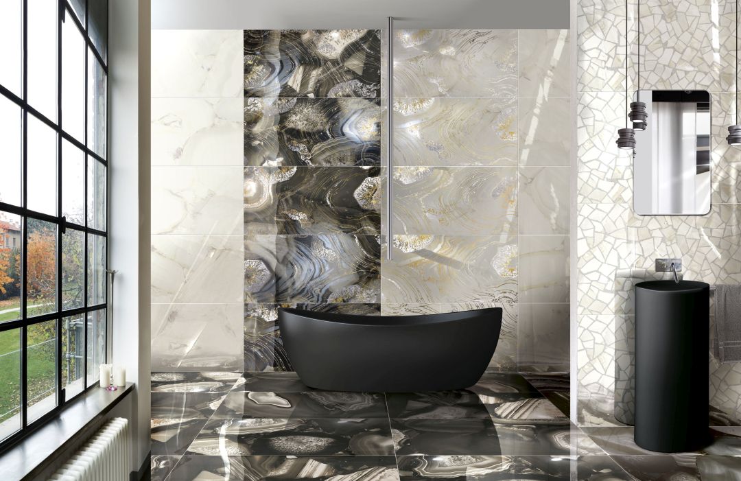 фото Декор ceramiche brennero legend dark 60x120 см