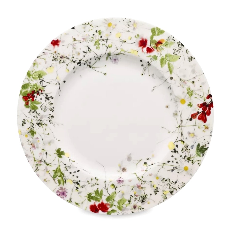 Тарелка закусочная Rosenthal Дикие цветы 23 см тарелка закусочная альпийские цветы 21 см rt10530 405108 10221 rosenthal