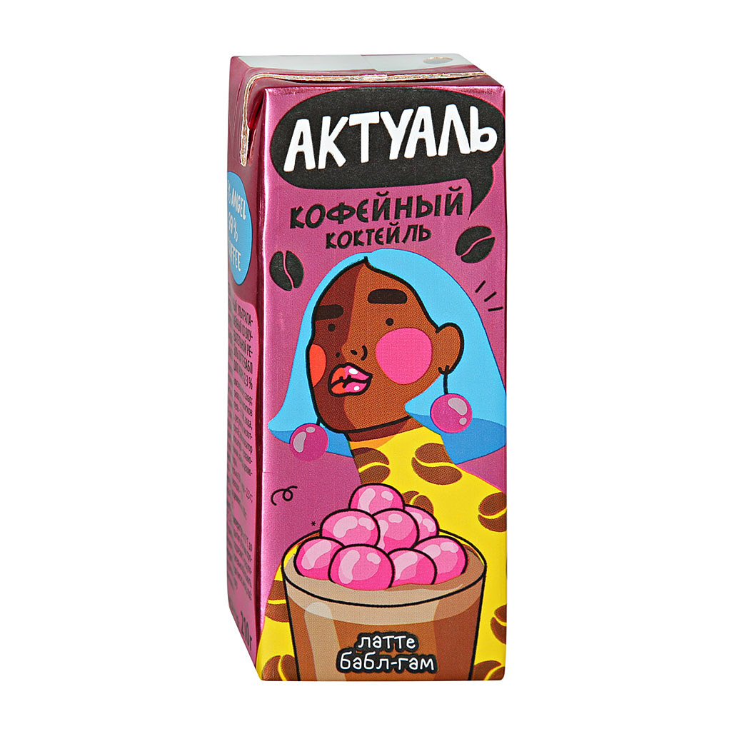 Молочный коктейль кофейный Актуаль