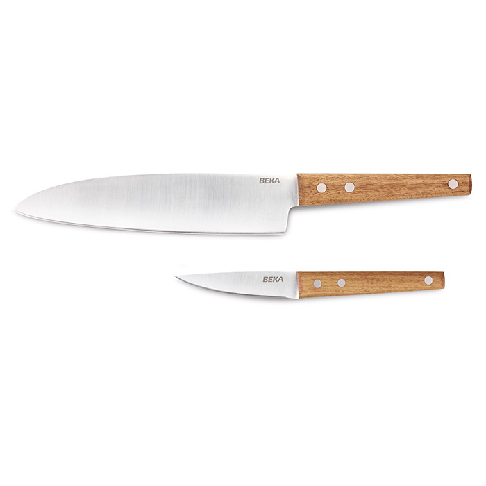 Набор ножей Beka Nomad 2 предмета набор из 5 ти кухонных ножей овощной универсальный накири шеф сантону samura harakiri shr 0250b
