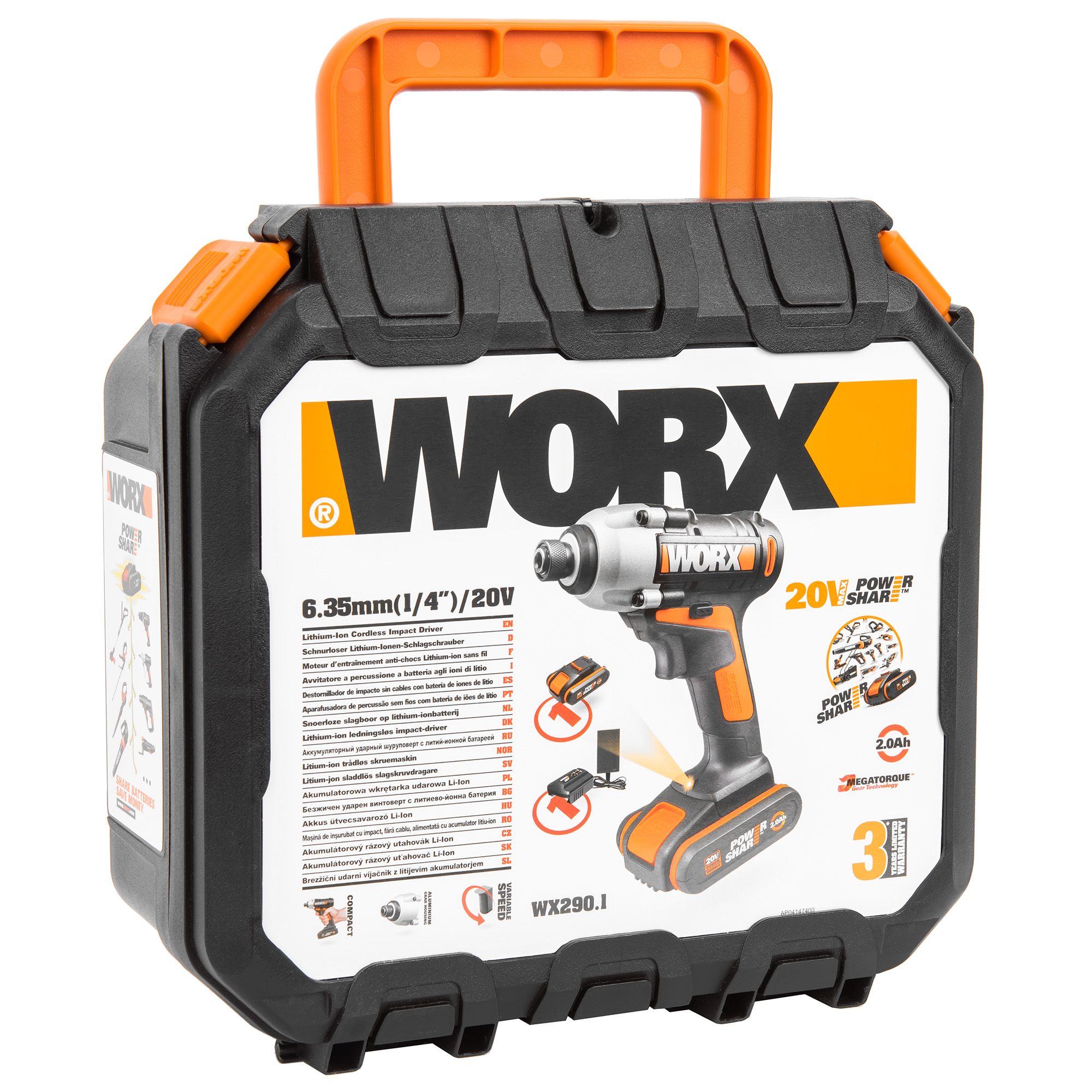 фото Винтоверт аккумуляторный worx wx290.1