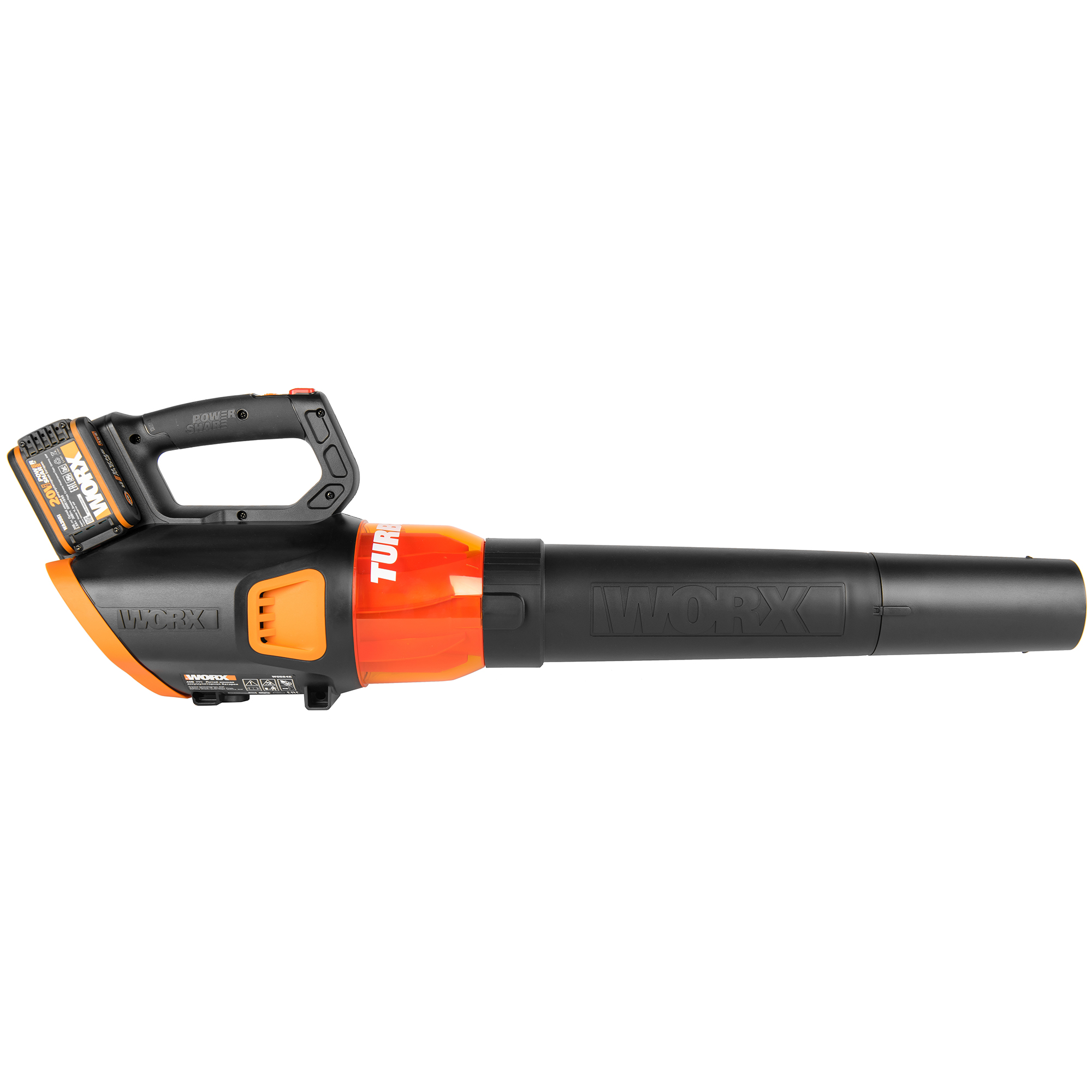 фото Воздуходувка worx wg584e