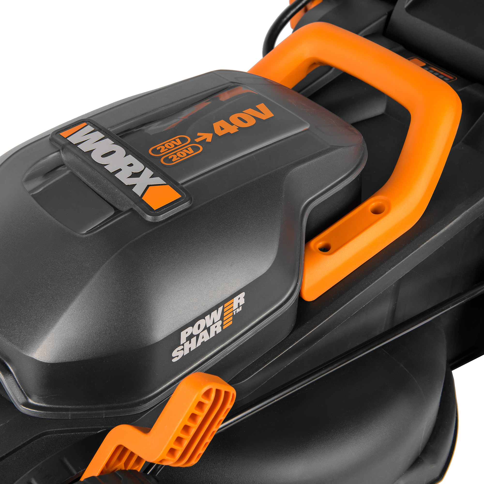 фото Газонокосилка аккумуляторная worx wg779e