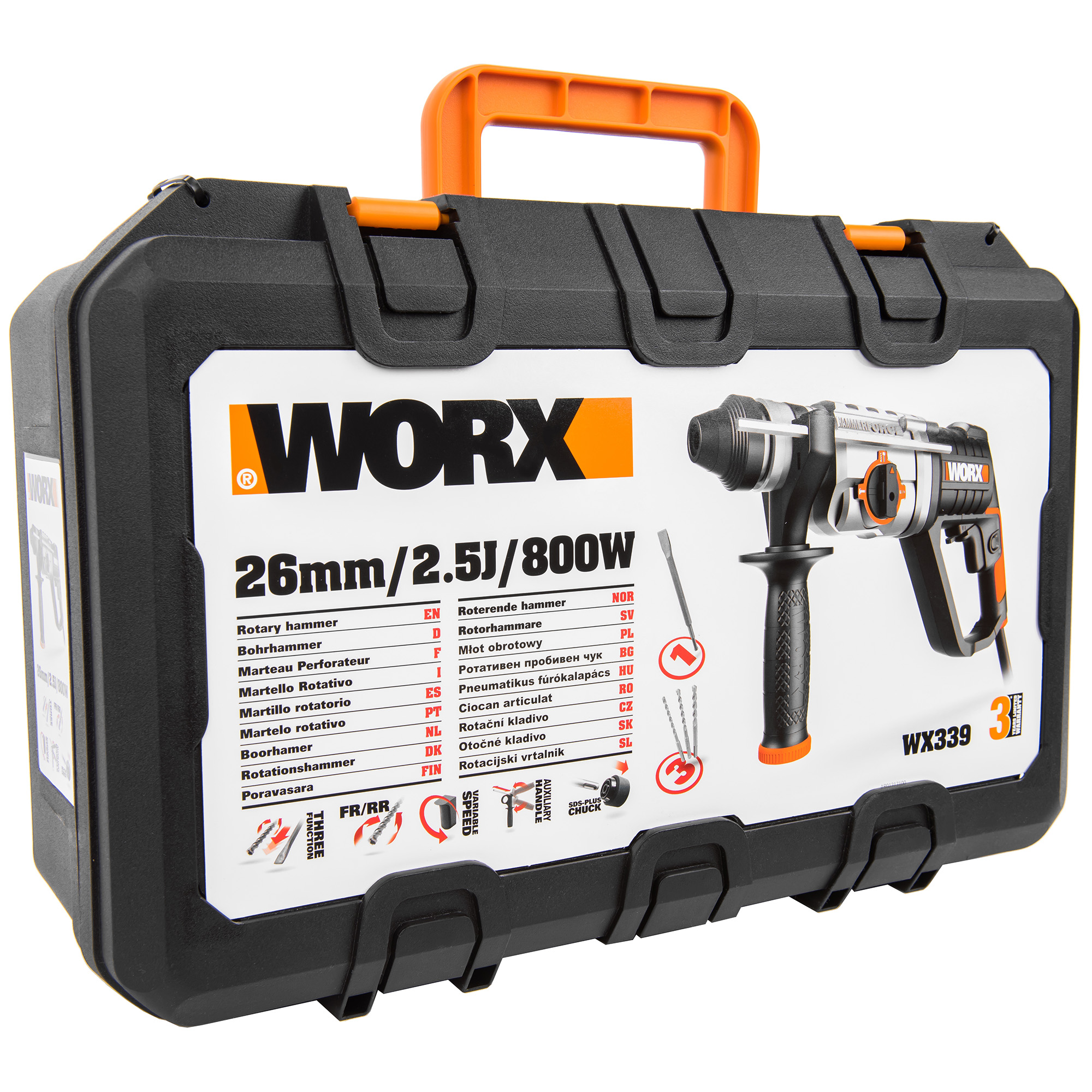 фото Перфоратор worx wx339