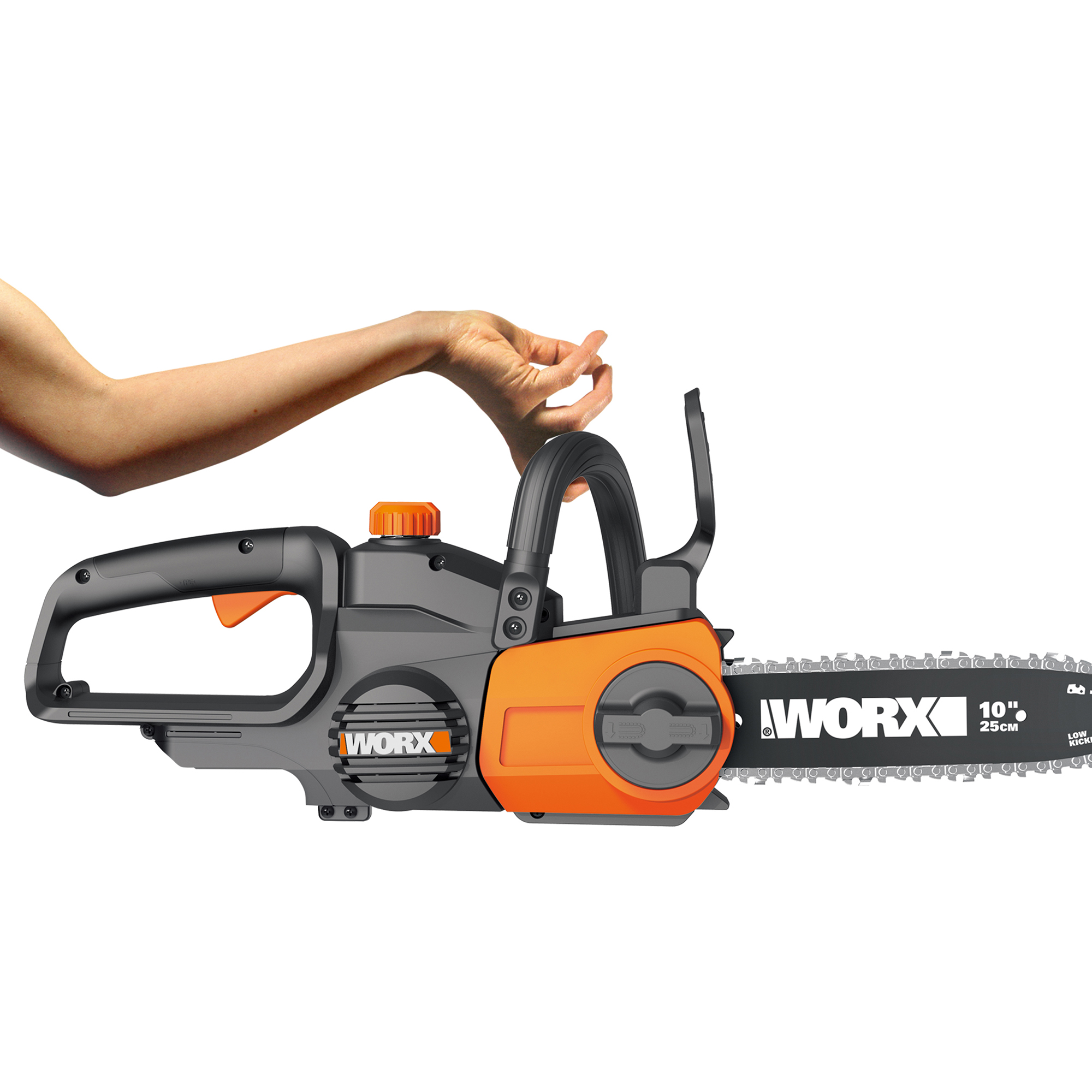 фото Пила цепная worx wg322e