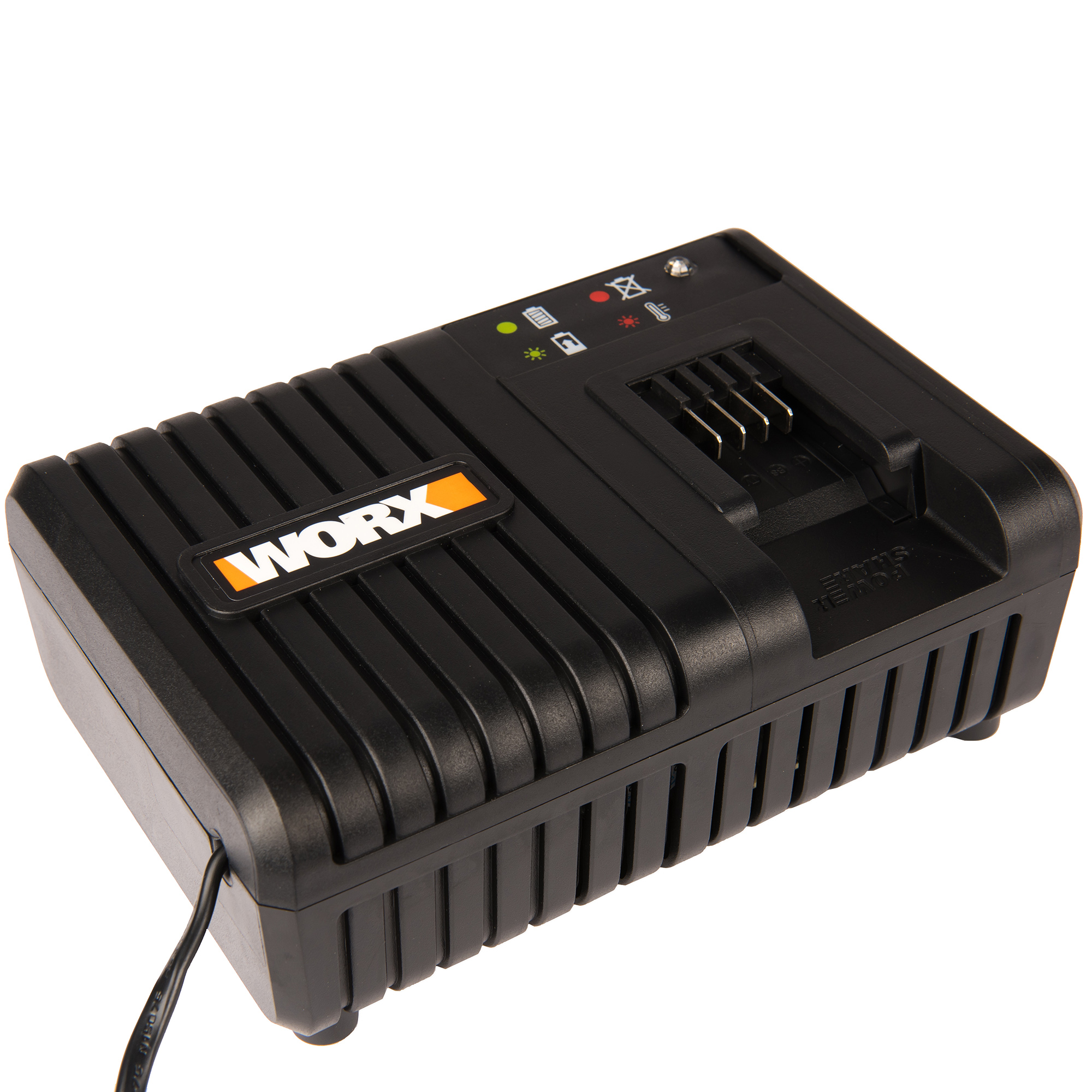 Устройство зарядное Worx 20В 6A сетевое зарядное устройство luazon lcc 25 2 usb lightning 1 а 1 м черно белое