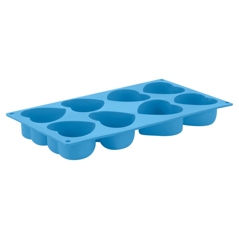 Форма Guffman Casa forno Amore на 8 шт голубой форма силиконовая для выпечки walmer cupcakes красная 12 кексов