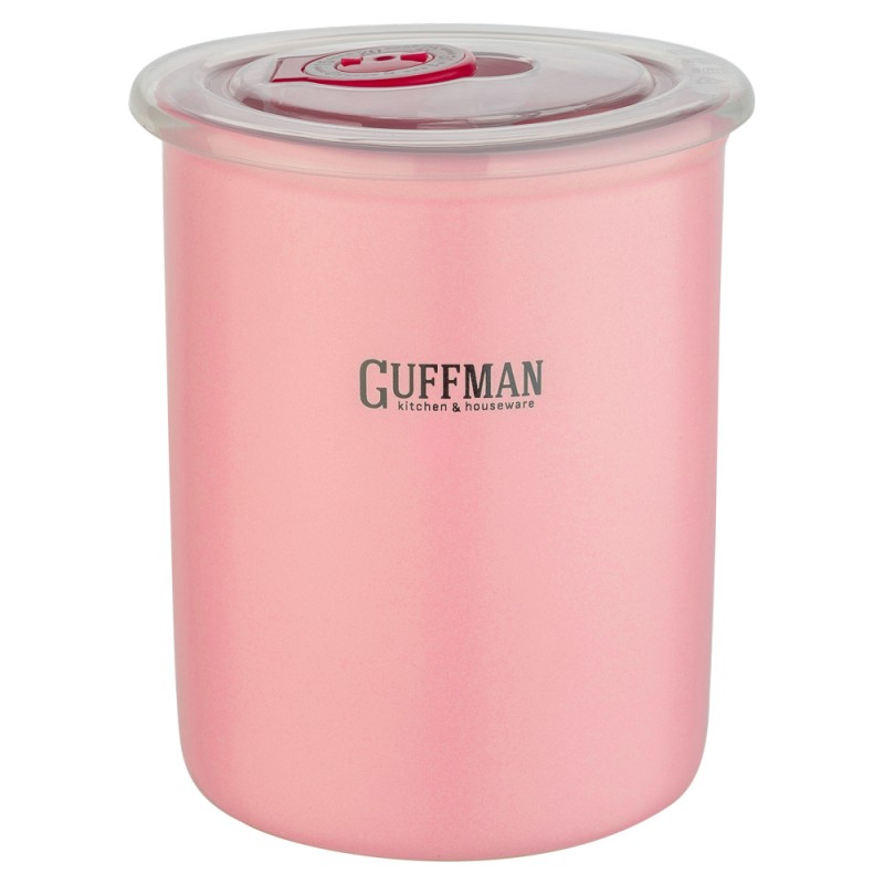 цена Банка для сыпучих продуктов Guffman Ceramics 0,6 л светло-розовый