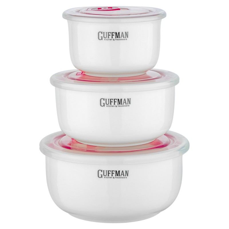 Набор контейнеров Guffman Ceramics 3 шт набор контейнеров sparkplast biofresh 3 шт