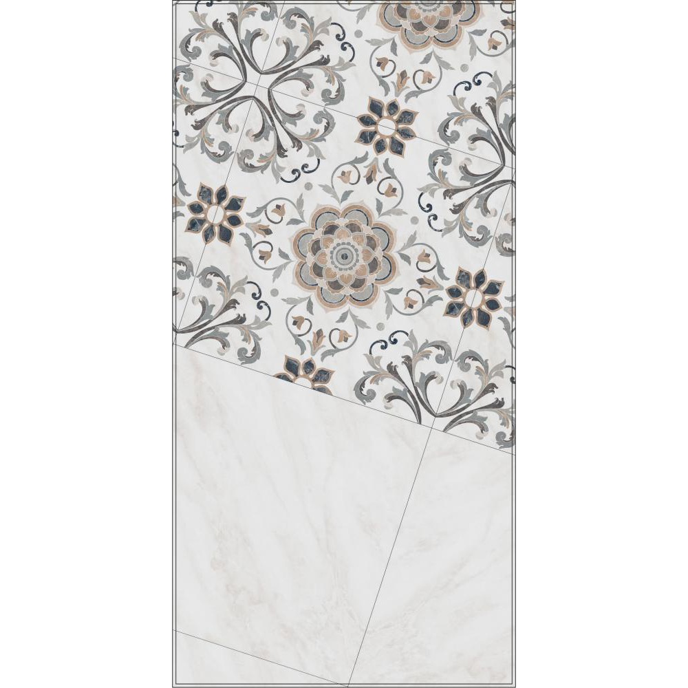 фото Плитка kerama marazzi парнас серый светлый обрезной 80x80 см sg841800r