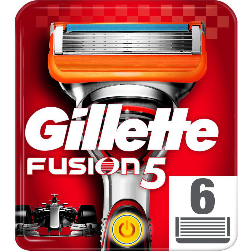 Сменные кассеты Gillette Fusion5 Power 6 шт