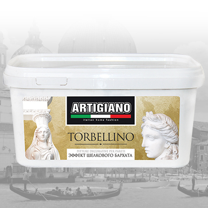Покрытие декоративное Artigiano torbellino3.3/2.5л декоративное покрытие vincent decor decorum provence crema многообразные декоративные эффекты 6 кг