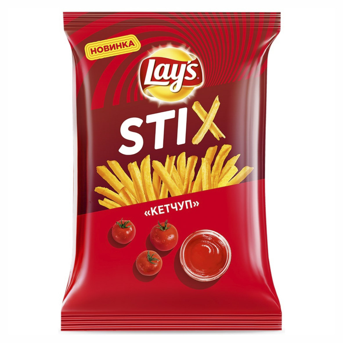 Чипсы картофельные Lays STIX Кетчуп 65 г чипсы lays из печи лисички в сметане 85 гр
