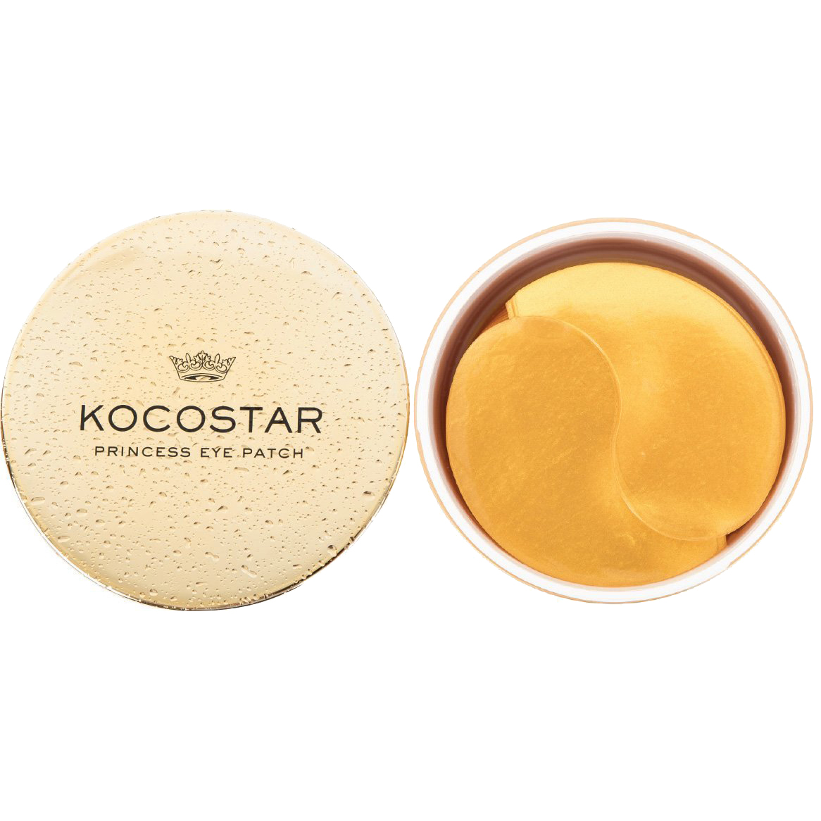 Патчи для глаз KOCOSTAR Princess Eye Patch Золото 30 пар, размер 8x8x5 см - фото 3