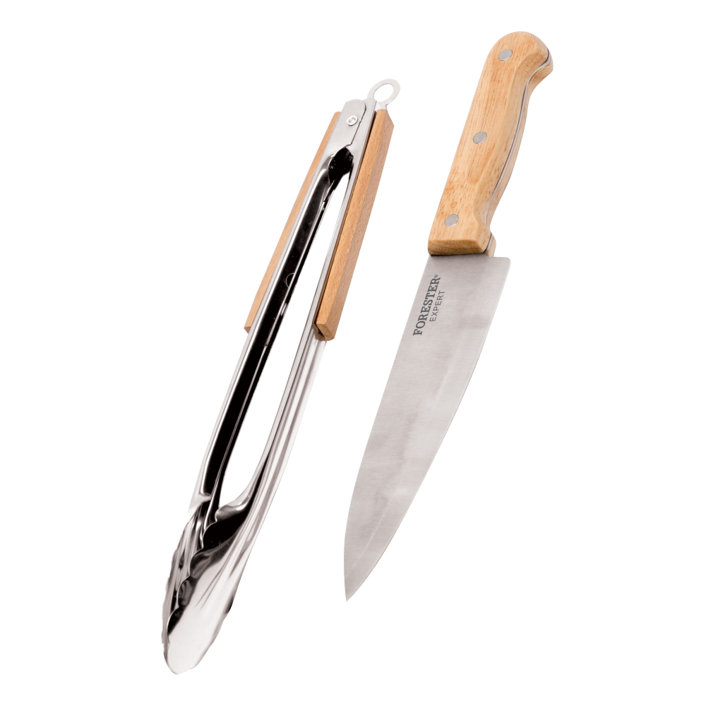 Щипцы и нож для гриля Forester BC-772 щипцы forester для гриля 56 см