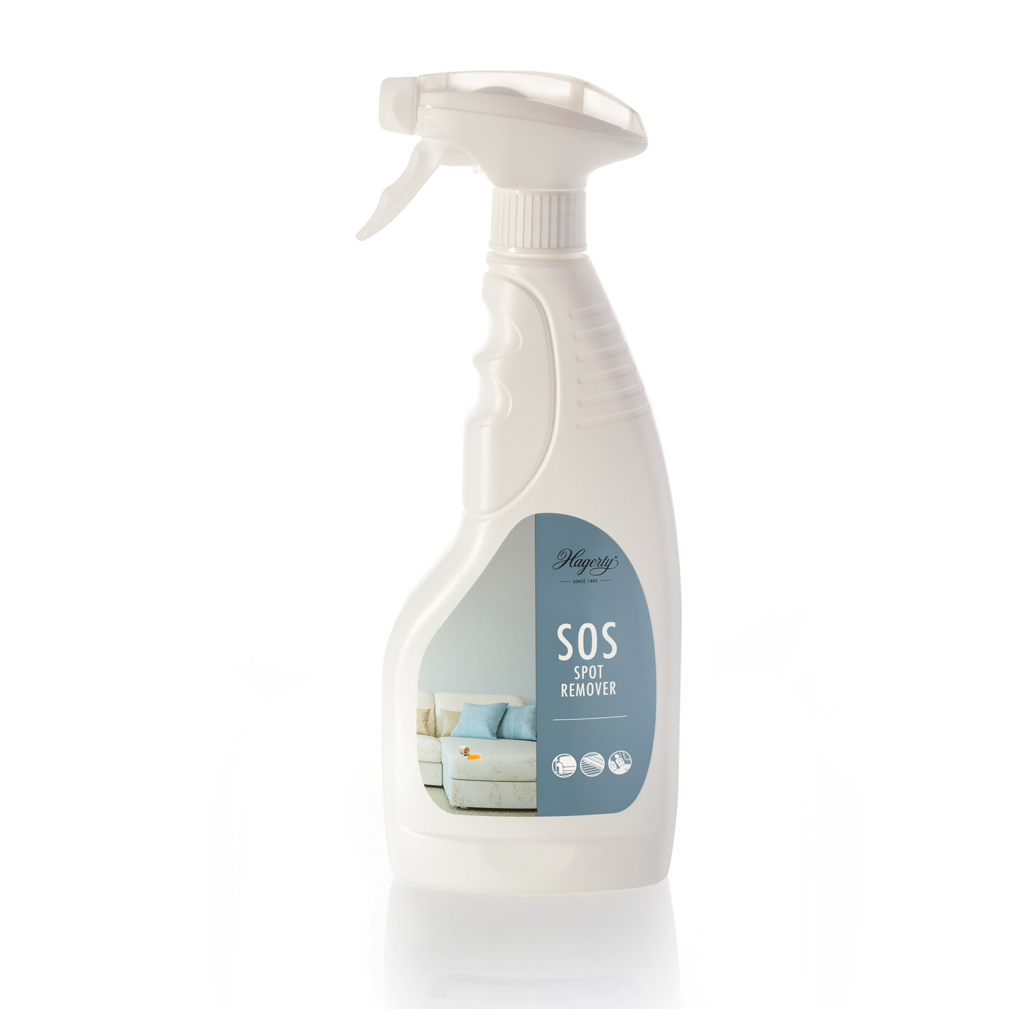 Состав для ковров и обивки Hagerty SOS Cleaner 500 мл шампунь для ковров и шелка hagerty dry shampoo 500 г